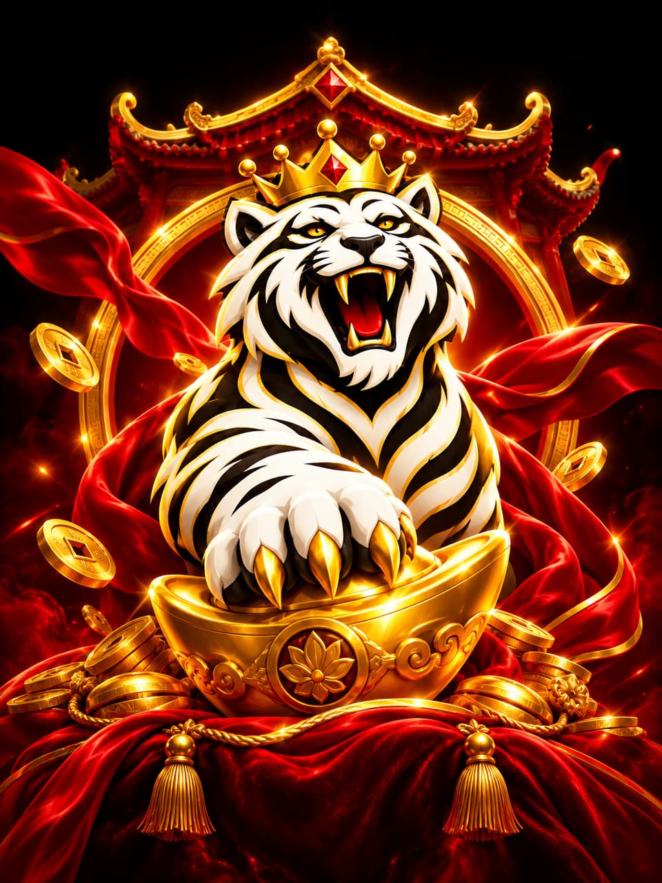 ภาพเกม PG Fortune Tiger ที่ออกแบบใหม่สำหรับ sawan888 - สวรรค์888